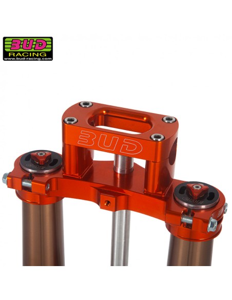 Horquilla Invertida + Tijas Completas BUD Naranja KTM SX 65 2024-