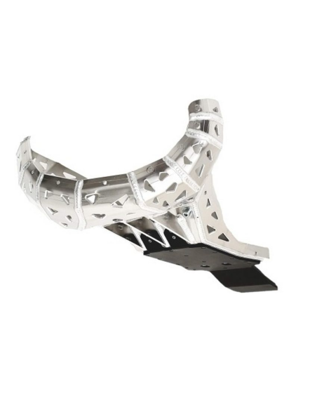Cubrecarter/Protector Motor y Escape P-Tech Aluminio KTM SX 250 2023- + EXC 250/300 TPI 2024- + Husqvarna TE 250i/350i 2024- + G
