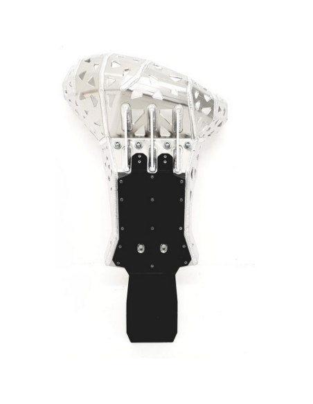 Cubrecarter/Protector Motor y Escape P-Tech Aluminio KTM SX 250 2023- + EXC 250/300 TPI 2024- + Husqvarna TE 250i/350i 2024- + G