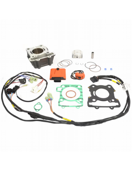 Kit de Cilindro Big Bore Athena 160cc 65Ø KTM Duke 125 2011-2015 con Centralita e interruptor de mapas