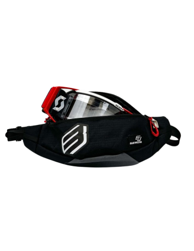 Riñonera BUD Racing Negra Logo "B"