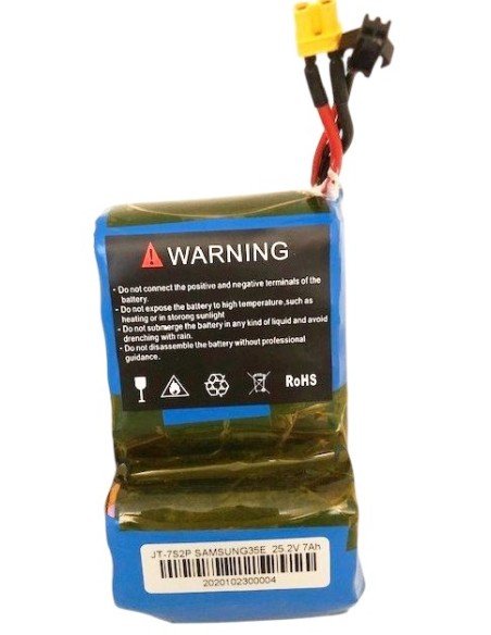 Batería 25.2V/7Ah Más Soporte Compartimento para Bicicleta Electrica de Equilibrio BUD Racing