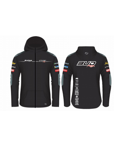 Sudadera Infantil con Cremallera y Capucha Team...
