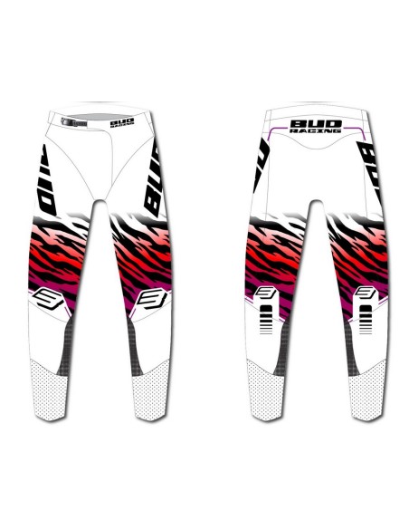 Pantalón Infantil GP Bud Zebra WSX Blanco