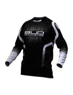 Camiseta Bud GP Neon Negro/Blanco