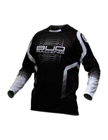 Camiseta Bud GP Neon Negro/Blanco