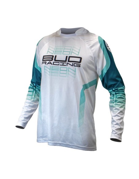Camiseta Bud GP Neon Blanco Tree