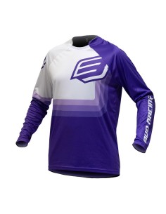 Camiseta Infantil Bud GP 95 Evo Purpura/Blanco