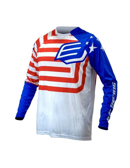 Camiseta Bud GP 95 Evo Patriot Blanca