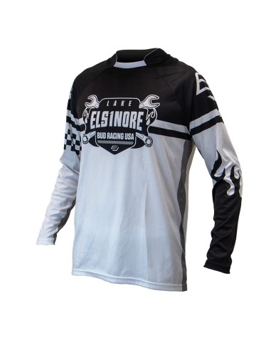 Camiseta Bud Lake Elsinore Negro/Blanco