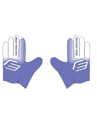 Guantes Infantiles Bud SX Lite 95 Lavanda/Blanco
