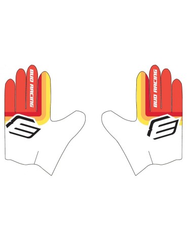 Guantes Bud SX Lite 95 Evo Sunny Blanco