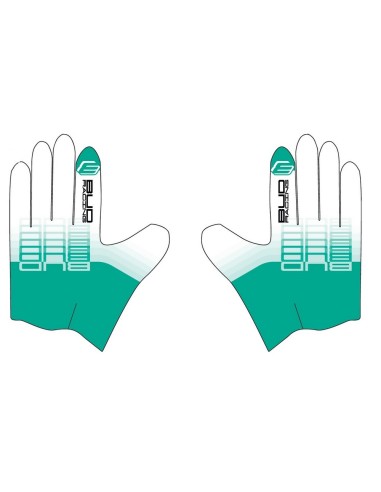 Guantes Bud SX Lite Neon Tree Blanco