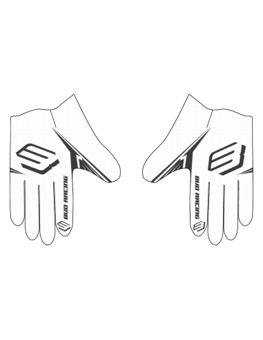 Guantes Infantiles Bud SX Lite Blanco