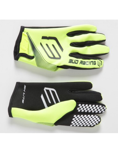 Guantes Bud SX Lite 2 Amarillo Fluor