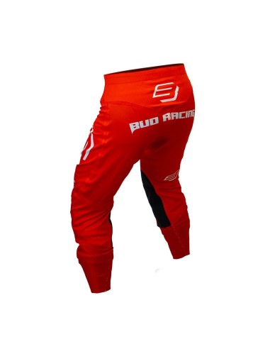 Pantalón Bud Logo "B" SX Fit 95 Evo Rojo/Negro