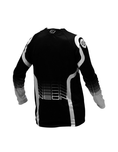 Camiseta Bud GP Neon Negro/Blanco