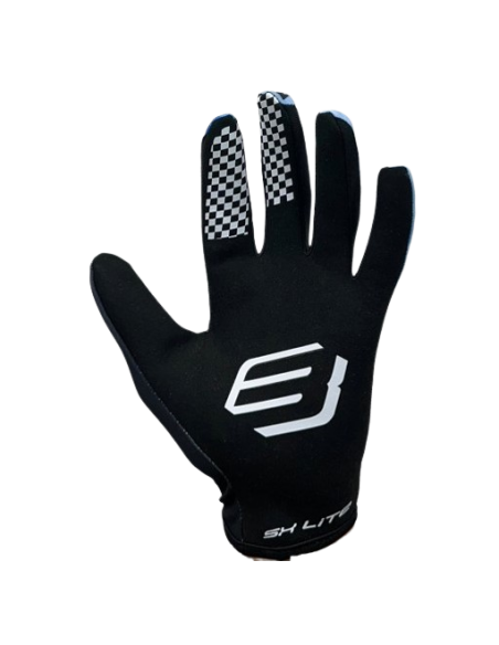 Guantes Infantiles Bud SX Lite 95 Azul Cielo/Negro/Blanco