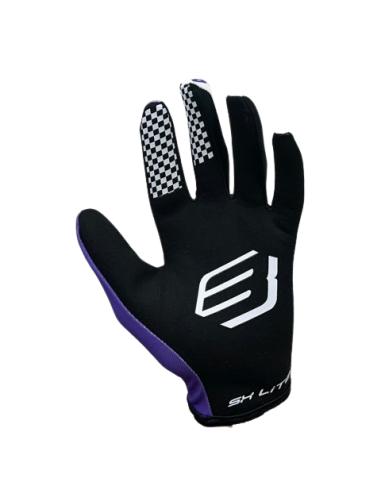 Guantes Bud SX Lite 95 Purpura/Blanco