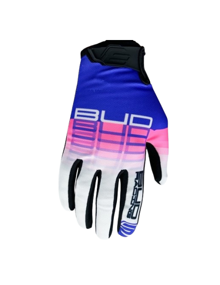 Guantes Bud SX Lite Neon Purpura/Rosa Fluor/Blanco