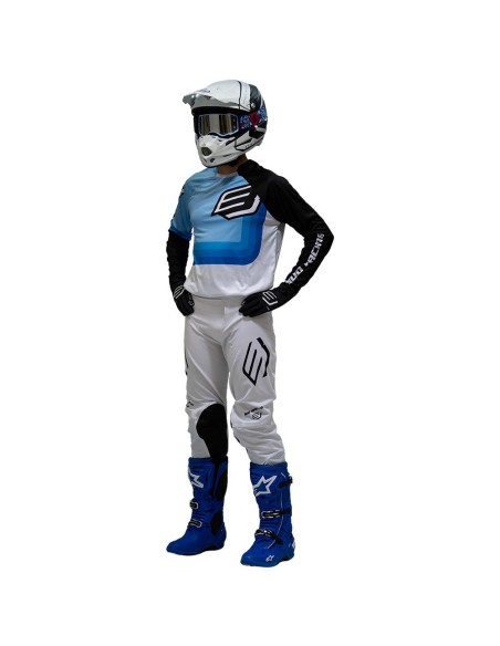 Pantalón Bud Logo "B" SX Fit 95 Evo Blanco