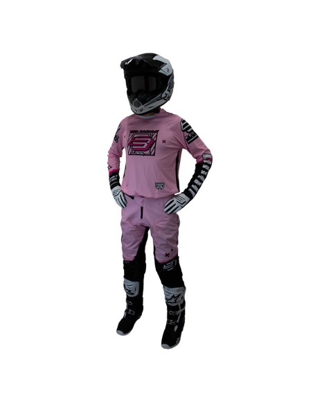 Pantalón Infantil Bud Logo "B" GP Error 404 Pink Pig (Rosa)