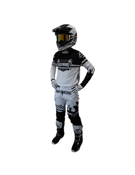 Pantalón Bud Logo "B" GP Lake Elsinore Negro/Blanco
