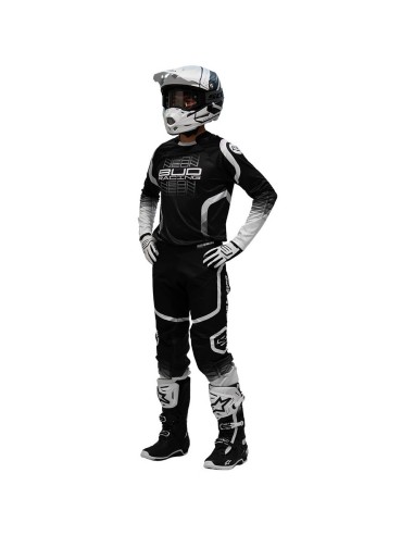 Camiseta Bud GP Neon Negro/Blanco
