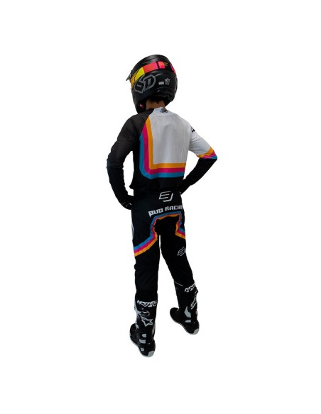 Pantalón Infantil Bud Logo "B" SX Fit 95 Evo Multicolor Negro