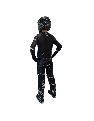 Pantalón Bud Logo "B" GP Error 404 Full Black...
