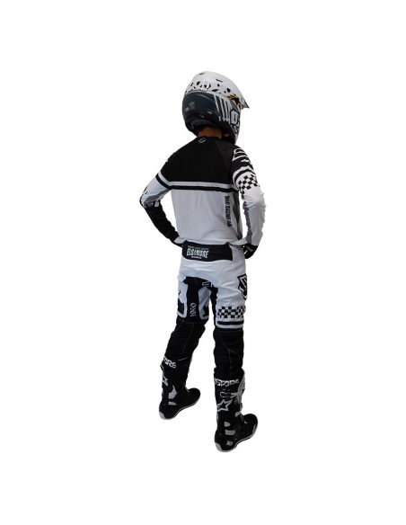 Pantalón Bud Logo "B" GP Lake Elsinore Negro/Blanco
