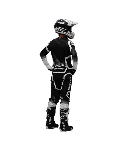 Camiseta Bud GP Neon Negro/Blanco