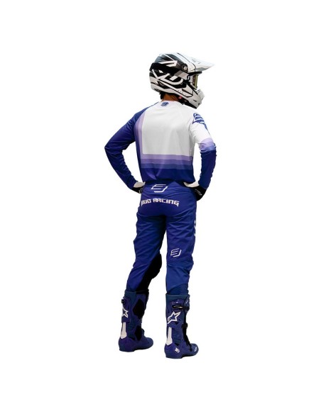 Camiseta Bud GP 95 Evo Purpura/Blanco