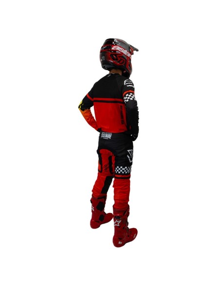 Camiseta Bud Lake Elsinore Rojo Brillante/Negro