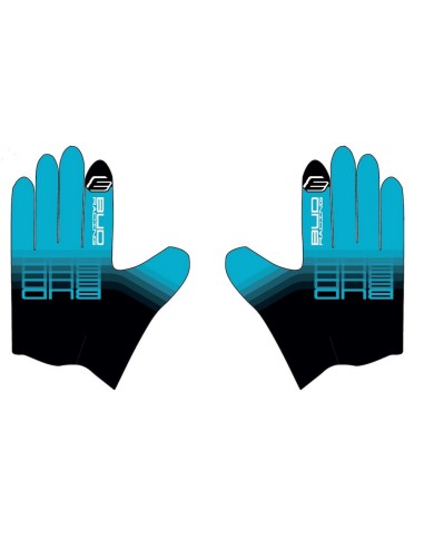 Guantes Bud SX Lite Neon Scuba Azul