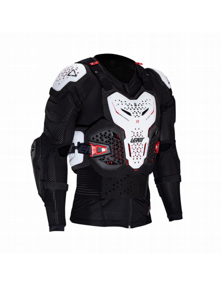 Peto Integral Leatt 5.5 Evo Negro/Blanco