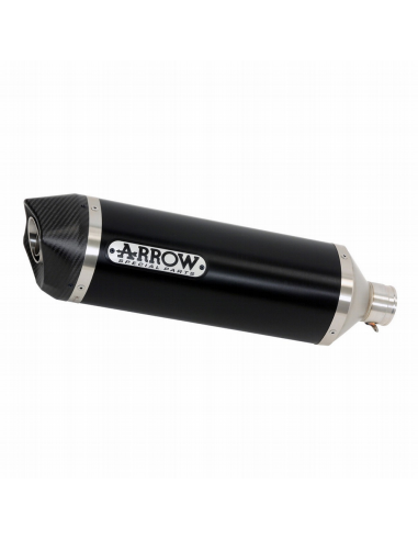 Silencioso Aluminio Negro con Copa Carbono...