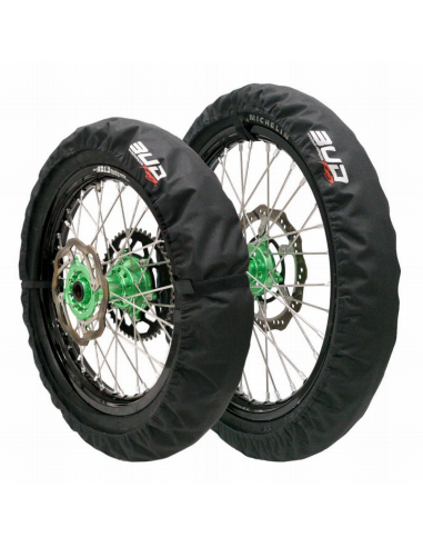 Juego de Fundas de Rueda Negras Bud Racing con...