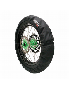 Juego de Fundas de Rueda Negras Bud Racing con Velcro 2