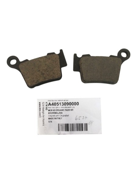 Pastillas de Freno Orgánicas Delanteras/Traseras Originales KTM SX 65 2023- + Husqvarna TC 65 2023- + GasGas MC 65 2023-