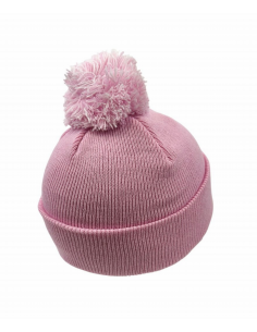Gorro BUD Racing Pom Rosa Pastel