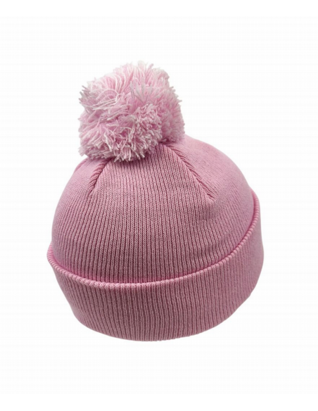 Gorro BUD Racing Pom Rosa Pastel