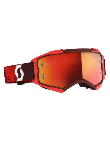 Gafa Scott Fury Red Lente Sil Chr Works
