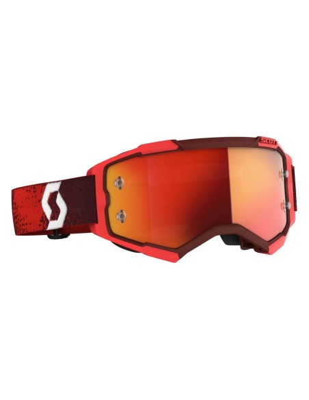 Gafa Scott Fury Red Lente Sil Chr Works