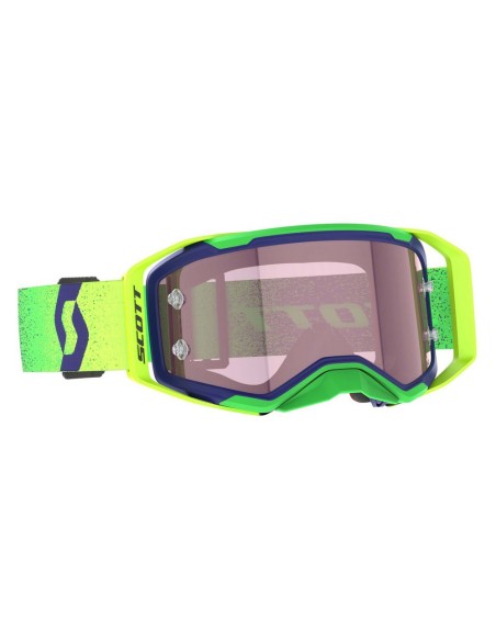 Gafa Scott Prospect 2.0 Amp Midnight Purple/Safety Yellow Lente Rose Works