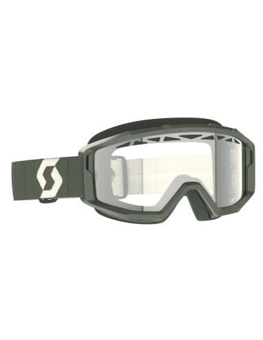 Gafa Scott Primal Enduro Kaki Green Lente Clear