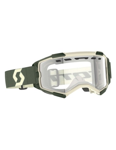 Gafa Scott Fury Enduro Kaki Green Lente Clear...