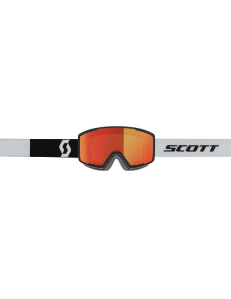 Gafa Scott Factor Mtb White/Black Lente Orange Chrom