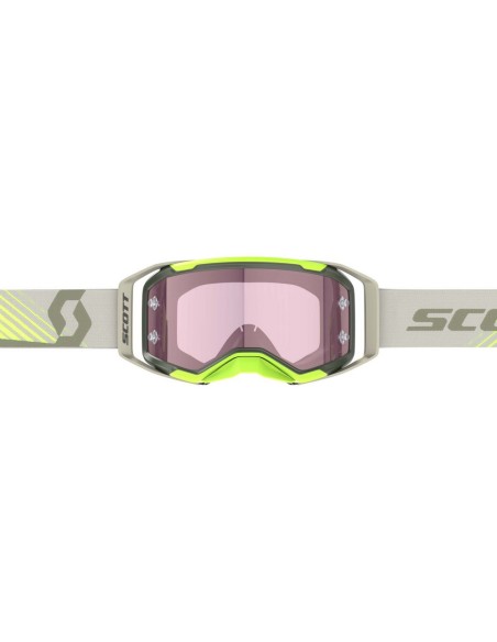 Gafa Scott Prospect 2.0 Amp Kaki Green/Neon Yellow Lente Rose Works