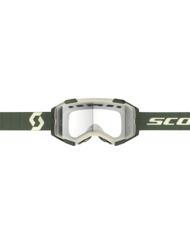 Gafa Scott Fury Enduro Kaki Green Lente Clear...